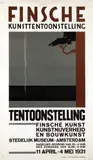 Paavo Leinonen, Finsche Kunsttentoonstelling, Stedelijk Museum Amsterdam, 1931, poster