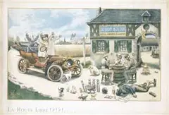 Albert Beerts, La Route Libre!?!?!?.... Dion Bouton, poster