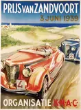 Lammers, Prijs van Zandvoort K.N.A.C., 1939, poster