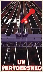 Willy van de Poll, Uw Vervoersweg, 1932, poster