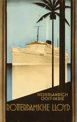 Johann A.W. von Stein, Rotterdamsche Lloyd Nederlandsch Oost-Indië, 1931, poster