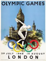 Walter Herz, Olympic Games London, poster