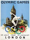 Walter Herz, Olympic Games London, poster