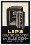 Louis de Leeuw, Lips Brandkasten en Kluizen Dordrecht, poster