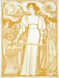 Jan Th. Toorop, Arbeid voor de Vrouw, 1898, poster