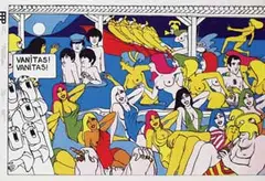 Guy Peellaert, Jodelle Vanitas! Vanitas!, 1966, poster