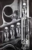 Hans R. Giger, Gebärmaschine, 1969, poster