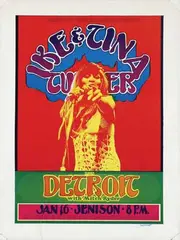 Sunnett, Ike & Tina Turner, poster