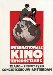 Pieter Das, Int. Kino Tentoonstelling Amsterdam, 1920, poster