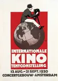 Pieter Das, Int. Kino Tentoonstelling Amsterdam, 1920, poster