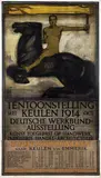 Peter Behrens, Deutsche Werkbund-Austellung Tentoonstelling Keulen Staatsspoorwegen Kortste Route