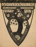 Richard Roland Holst, Pulchri-Studio 's-Gravenhage 40ste Tentoonstelling Hollandsche Teekenmaaty