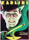 Atelier Mezey Wien, Karlini The Great Magician, poster