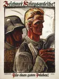 Dettmann, Zeichnet Kriegsanleihe! Für einen guten Frieden!, 1918, poster