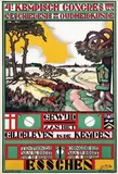 Jan Huet, 4e. Kempisch Congres Geschiedenis en Oudheidkunde Gildeleven Kempen Esschen, 1935, poster