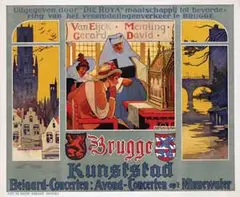 Florimond Van Acker, Brugge Kunststad, 1911, poster