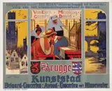 Florimond Van Acker, Brugge Kunststad, 1911, poster