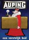 Frans Mettes, Auping een vorstelijk bed, 1954, poster