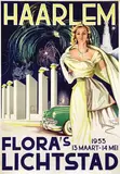 Jan Kraakman, Haarlem Flora's Lichtstad, 1953, poster
