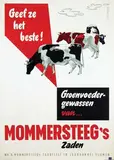 Advertising Agency Delamar, Mommersteeg's Zaden Vlijmen, poster