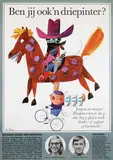Ib Antoni, Ben jij ook 'n driepinter? (horse), 1965, poster