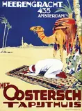 Henri C. Pieck, Het Oostersch Tapijthuis, poster