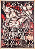 Aart van Dobbenburgh, Nederlandsche en Ned. Indische Tuinbouw en Bloemen Tentoostelling Amsterdam, 1923, poster