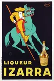 Zulla, Liqueur Izarra, 1934, poster