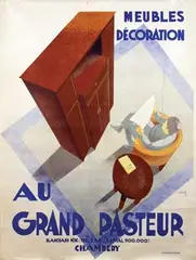 C. Villot, Au Grand Pasteur, poster