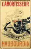 Illegible monogram, l'Amortisseur Haubourdin, poster