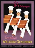 Jan Wijga, Wij brengen Een altijd Welkom Geschenk, poster