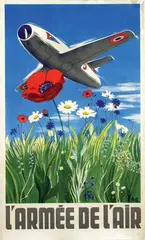 Y. Delfo, l'Armée de l'Air, poster