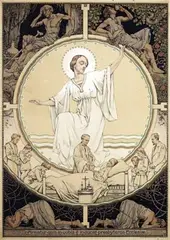 Anton Molkenboer, Het Lyden De Wellust Vroeging Wanhoop, 1915, poster