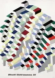 Giovanni Pintori, Olivetti Elettrosumma 22, 1956, poster