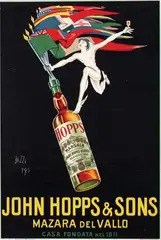 Mario Bazzi, John Hopps & Sons, 1923, poster