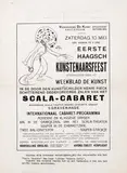 Cornelis M. Roovers, Eerste Haagsch Kunstenaarsfeest, poster