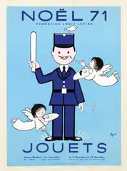 Peyret, Jouets Noël, 1971, poster