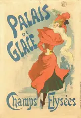 Julius Chéret, Palais de Glace Champs Elysée, 1894, poster
