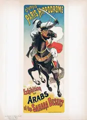 Julius Chéret, Olympia Paris Hippodrome, 1899, poster