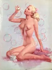 Zoë Mozert, Bubbels, 1948, poster