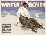 Ludwig Hohlwein, Winter in Bayern