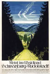 Heinrich Linzer, Reist ins Waldland, poster