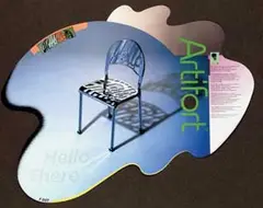 Gert Dunbar, Artifort Hello There, 1985, poster