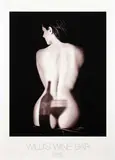 Lyu Hanabusa, Willi's Wine Bar Paris, 1993, poster