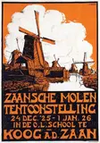 Frans Mars, Zaansche Molen Tentoonstelling Koog a.d. Zaan, 1926, poster