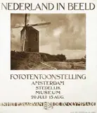 Bern. F. Eilers, Nederland in Beeld Fototentoonstelling Amsterdam in het 1e jaar van de IXe Olympiade, 1928, poster