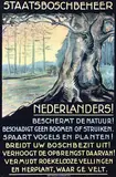 Henri C. Pieck, Staatsboschbeheer, poster