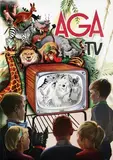 E. Rodjé & L.Lundberg, AGA TV, 1958, poster
