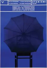 Frenckell, Otaniemi Finland summer hotel and congresscentre, poster
