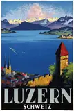 Otto Landolt, Luzern Schweiz, 1932, poster